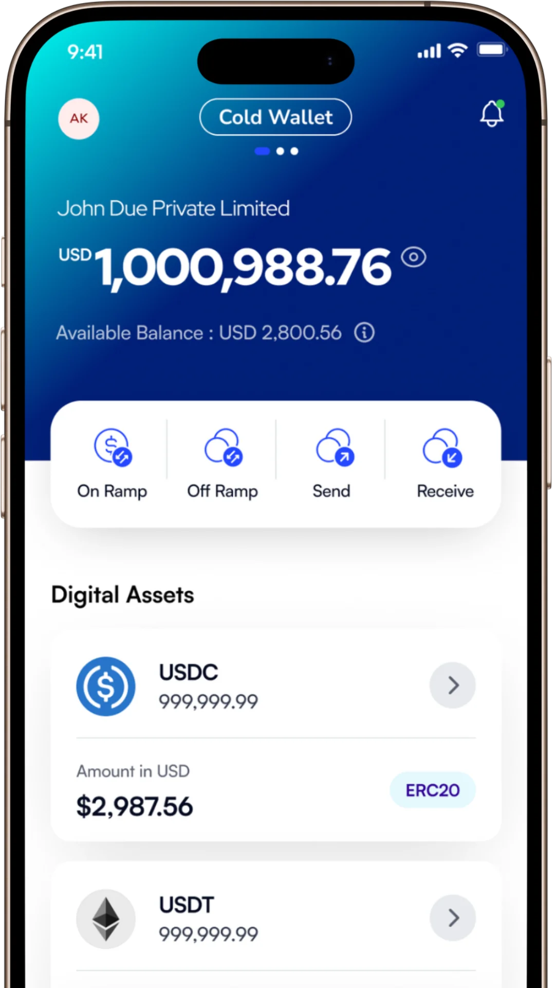 Digital Wallet App